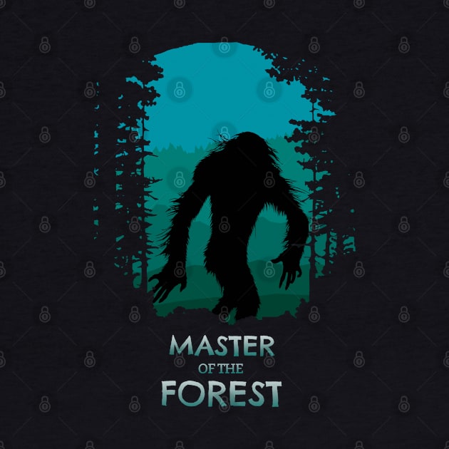 Bigfoot The Mysterious of the Forest by KewaleeTee